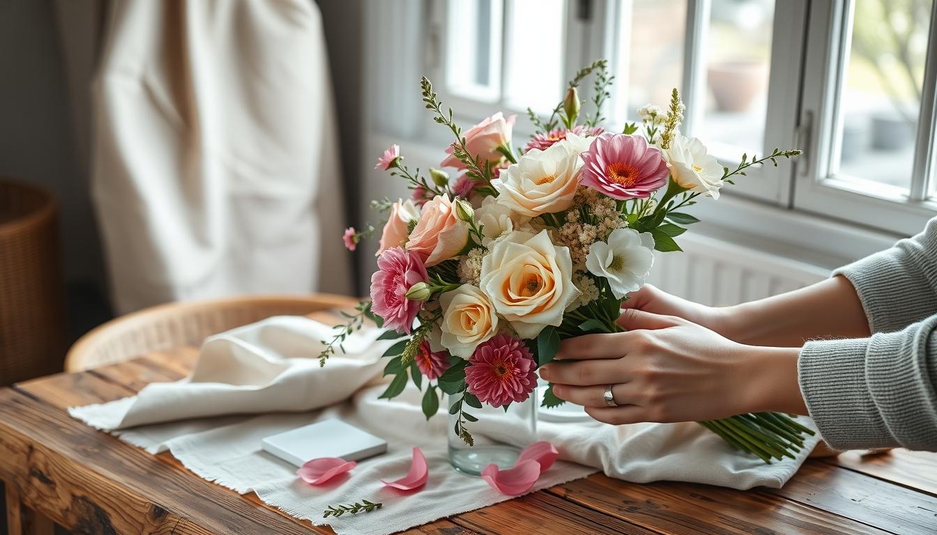 Flower care and styling tips